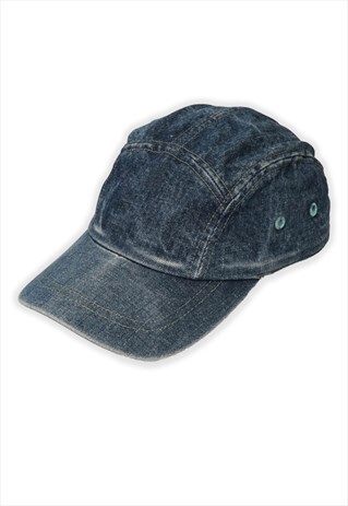 Vintage Lacoste Sports Denim 5 Panel Cap Mens