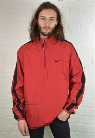 VINTAGE 90'S NIKE PULLOVER WINDBREAKER