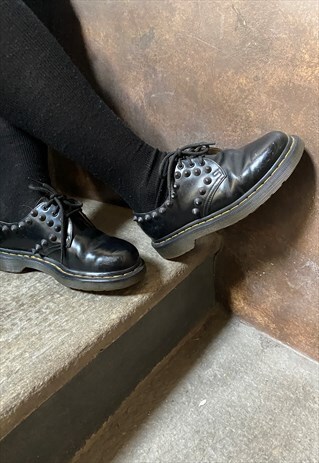 VINTAGE DR MARTENS 1990 SHOES LACE UP GRUNGE UK 3.5