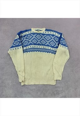 Vintage Knitted Jumper Men's L