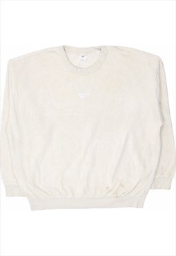Reebok 90's Heavyweight Crewneck Sweatshirt XLarge Beige Cre