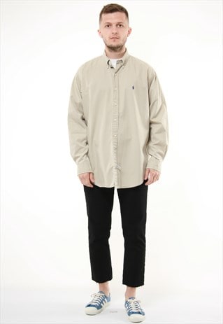 VINTAGE POLO RALPH LAUREN OLDSCHOOL SHIRT 14136