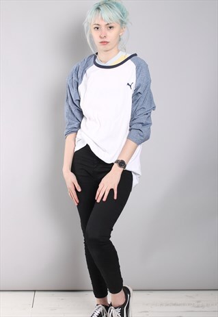 VINTAGE PUMA LONG SLEEVE T-SHIRT