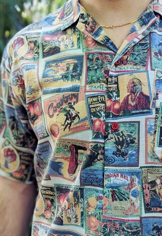 VINTAGE PATTERN SHIRT