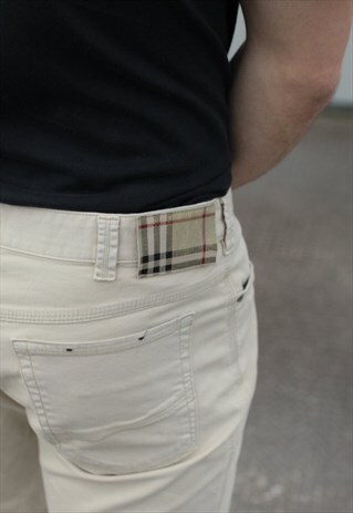 VINTAGE BEIGE BURBERRY TROUSERS