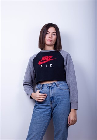 NIKE AIR CROPPED RAGLAN SWEATSHIRT