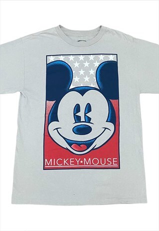 VINTAGE DISNEY MICKEY MOUSE GREY T-SHIRT