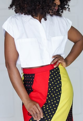 vintage multicolor skirt