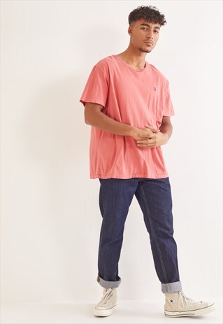 VINTAGE RALPH LAUREN T-SHIRT PINK