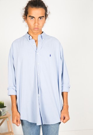 VINTAGE 80S POLO RALPH LAUREN SHIRT / R079