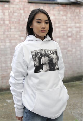 NEW IN - PAID IN FULL ICON WHITE HOODIE