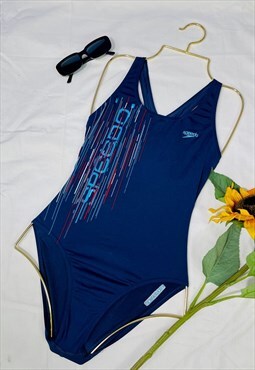 Vintage 90's Speedo Graphic Patterned Swimsuit
