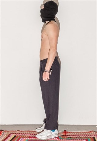 Vintage skater fit classic trousers in dark blue / 1990s