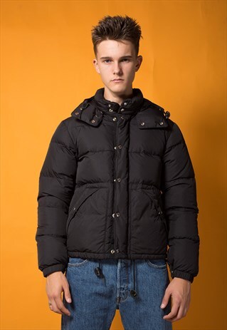 RALPH LAUREN BLACK PUFFA JACKET