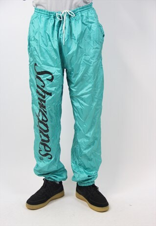 VINTAGE GREEN TRACKSUIT BOTTOMS