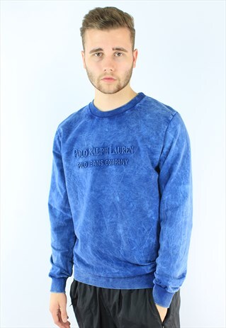 RALPH LAUREN POLO JEANS LOGO SWEATSHIRT