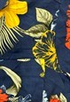 VINTAGE HAWAIIAN SHIRT BRIGHT FLOWER PATTERNED SHIRT