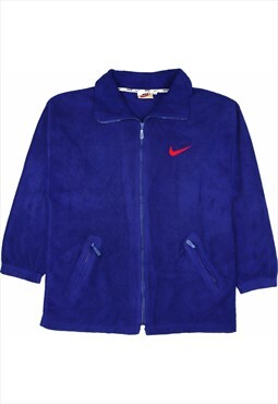 Vintage 90's Nike Fleece Swoosh Zip Up