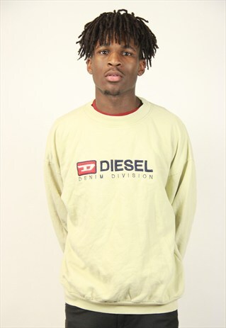 VINTAGE DIESEL BEIGE SWEATSHIRT