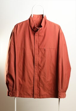 Vintage YSL Windbreaker Jacket Burgundy