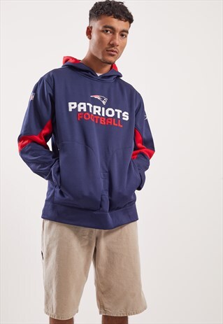 VINTAGE REEBOK NEW ENGLAND PATRIOTS HOODIE