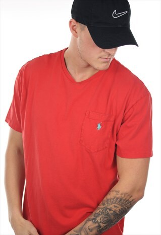 VINTAGE RALPH LAUREN SMALL LOGO T SHIRT TEE