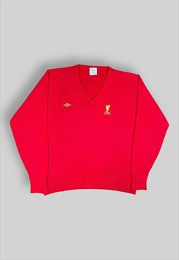 Vintage Umbro Liverpool 1976-82 Jumper in Red