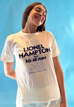 Lionel Hampton White Jazz T-shirt