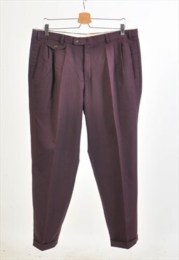 VINTAGE 90S trousers in purple 