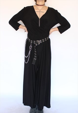 VINTAGE BLACK JUMPSUIT