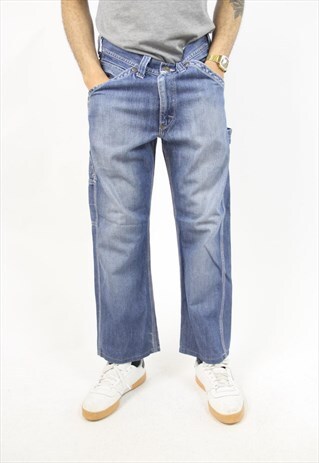 VINTAGE LEE DENIM COMBAT STYLE JEANS