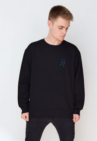 BLACK ARROWS (BLUE) SWEATSHIRT