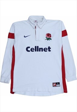 Vintage 90's Nike Sweatshirt 1997 Englang Rugby Long Sleeve