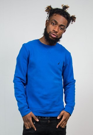 VINTAGE NAUTICA SWEATSHIRT BLUE SWEATER