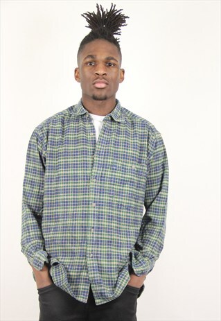 VINTAGE THICK FLANNEL SHIRT