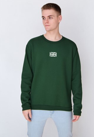 GREEN GB (WHITE) SWEATSHIRT