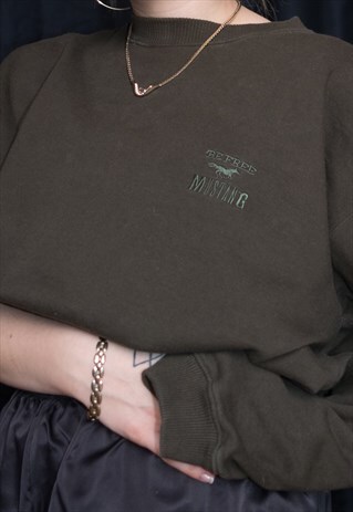 VINTAGE 80'S FRESH DRESSED MUSTANG SWEATSHIRT