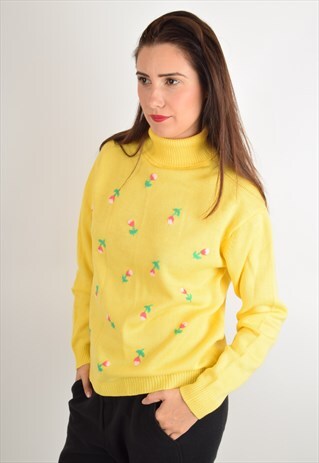 VINTAGE JUMPER WITH TULIPS (1705)