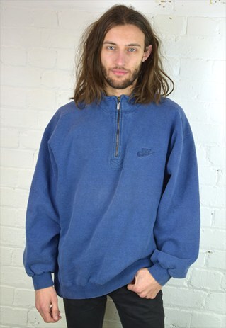 VINTAGE 90'S NIKE 1/4 ZIP SWEATSHIRT