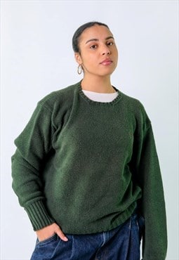 Dark Green y2ks Polo Ralph Lauren Knit Sweatshirt