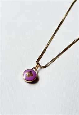 Louis Vuitton LV Clover Charm Pendant on Chain/Necklace