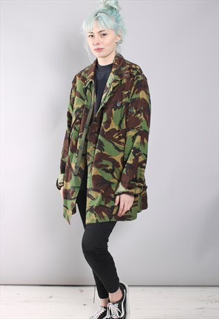 VINTAGE ARMY CAMO JACKET