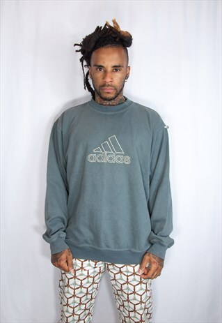 ADIDAS EMBROIDED SWEATSHIRT