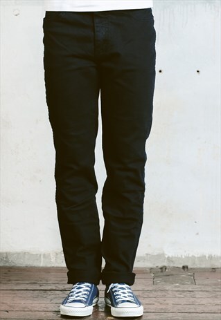 VINTAGE BLACK WRANGLER JEANS