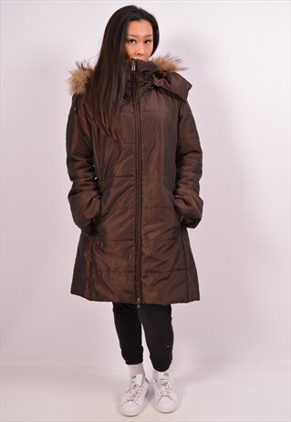 VINTAGE SERGIO TACCHINI PADDED JACKET BROWN