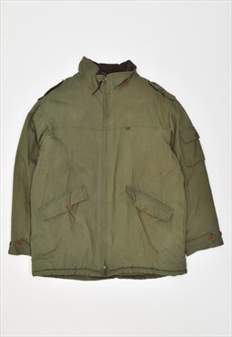 Vintage Napapijri Military Jacket Green