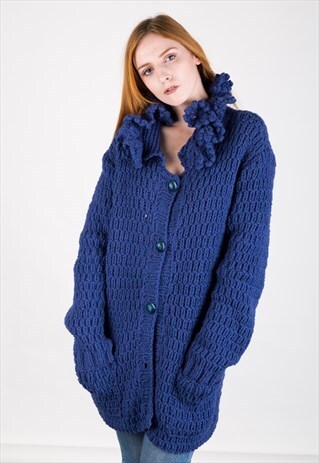 VINTAGE 90S LONGLINE CARDIGAN