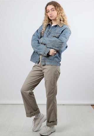 VINTAGE LEE SMALL BLUE DENIM JACKET