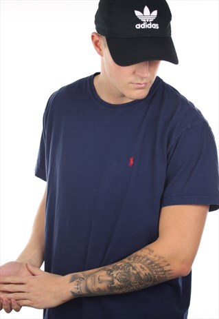 VINTAGE RALPH LAUREN SMALL LOGO T SHIRT TEE