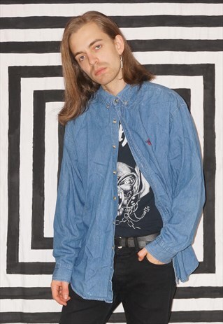 VINTAGE 70'S DENIM SHIRT